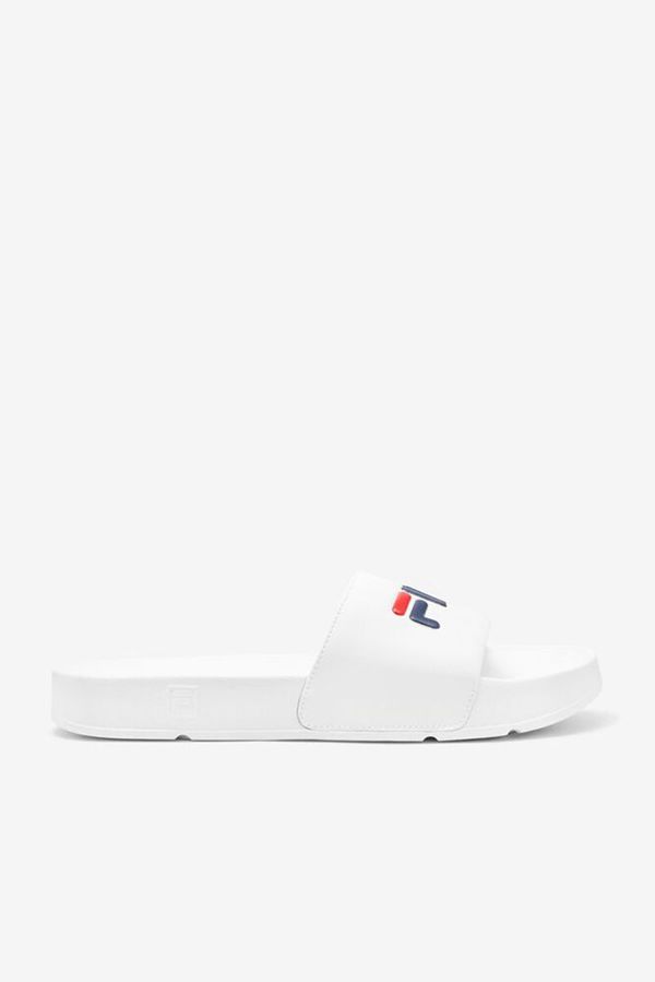 Chanclas Fila Hombre Blancas / Azul Marino / Rojas - Drifter - España 106289JTI